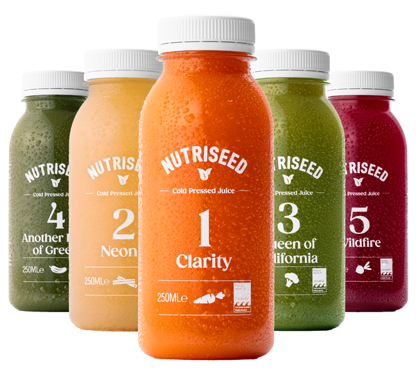 Juice Cleanse Day Cold Pressed Detox Diet Drinks Nutriseed
