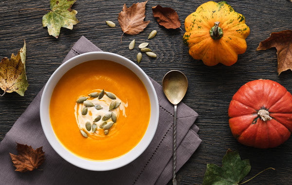 Spooky Spicy Pumpkin Seed Soup