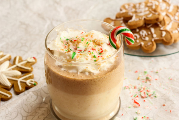 Deliciously Simple Eggnog Smoothie